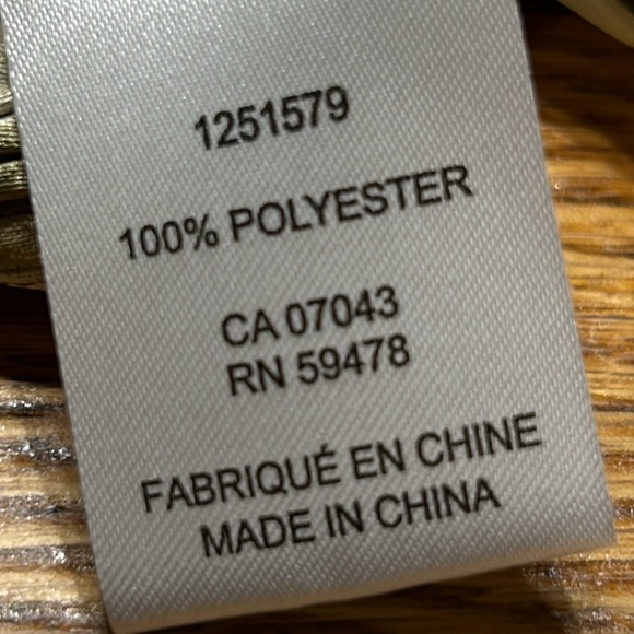 Rachel Zoe peach, green and gray blouse.  Size XS.  Great condition. - Picture 7 of 13